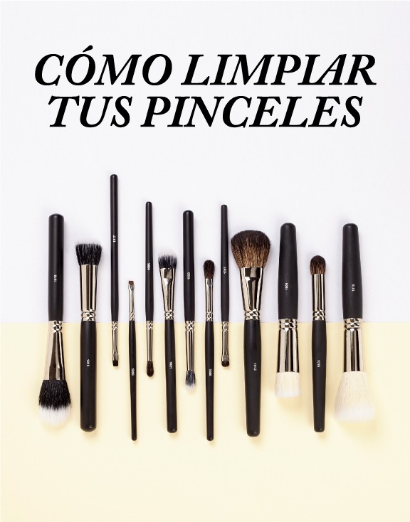 como limpiar tus pinceles